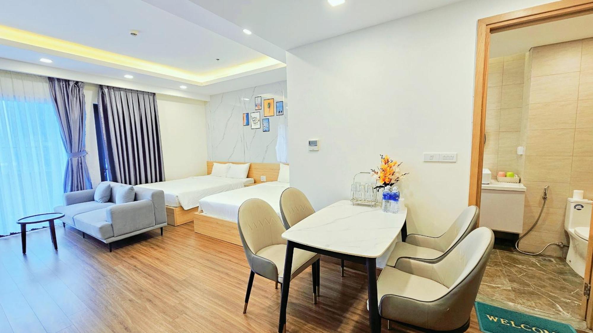 Flc Sea Tower Quy Nhon Ban Cong, Bon Tam, Ho Boi Co Phi, Sat Bien Куи Нхон Екстериор снимка